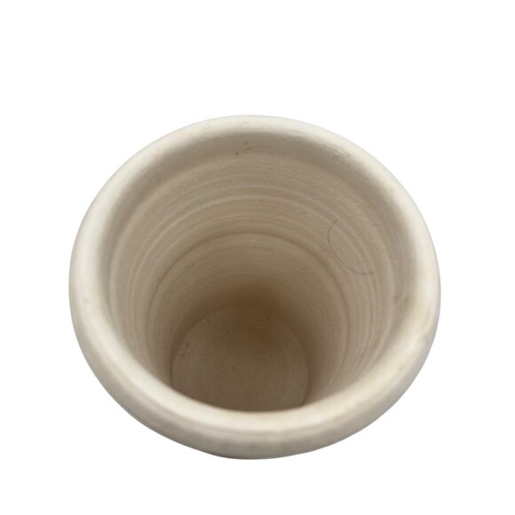 Vintage Signed Wine Chiller Pottery Vase Wine Chateau Elan 9" - Picture 5 of 13